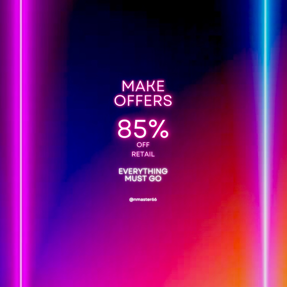 Everything must go! Bundle for more savings!